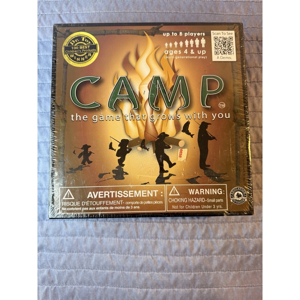 Camp: The Game That Grows With You | Family Board Game | New